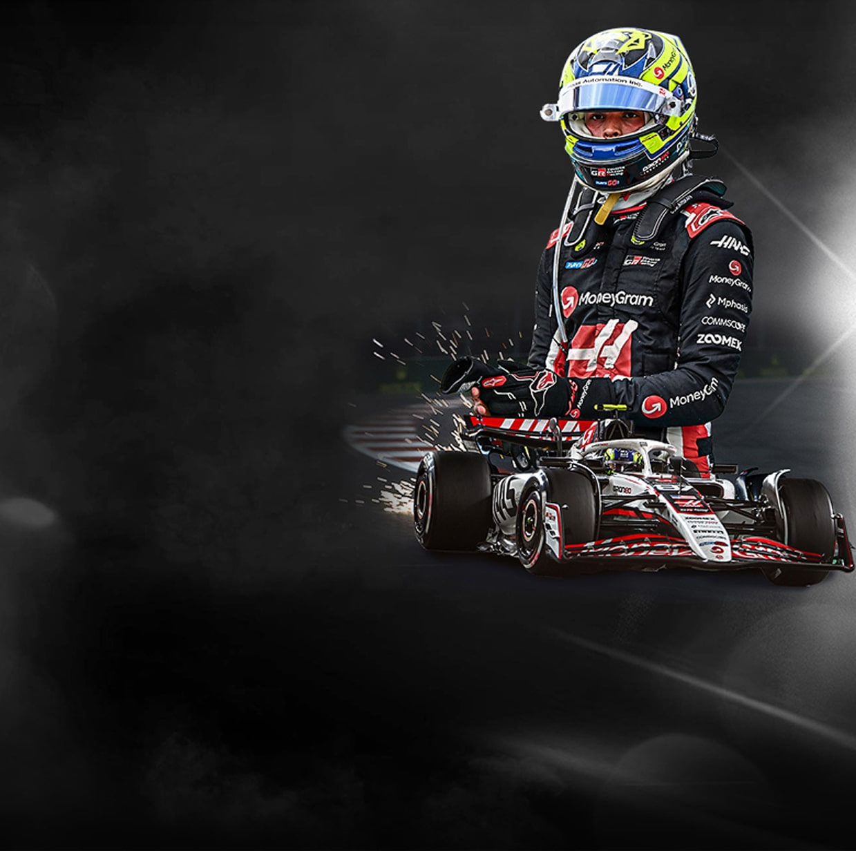 Formula 1 race car mobile